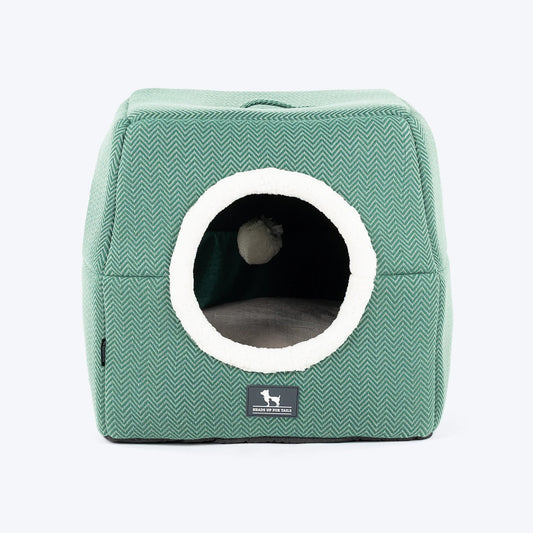 HUFT Furbulous Tent Bed For Dog - Green