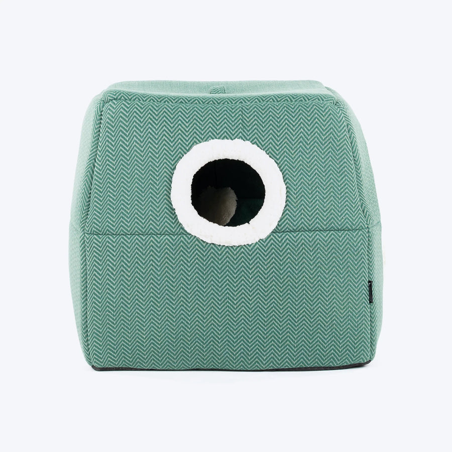 HUFT Furbulous Tent Bed For Dog - Green