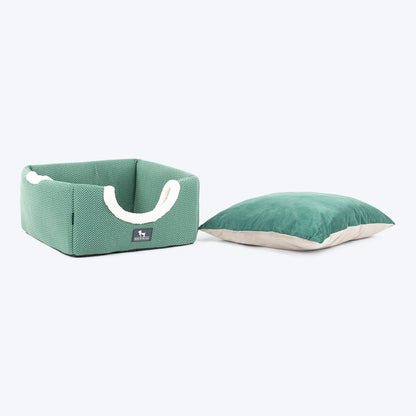 HUFT Furbulous Tent Bed For Dog - Green