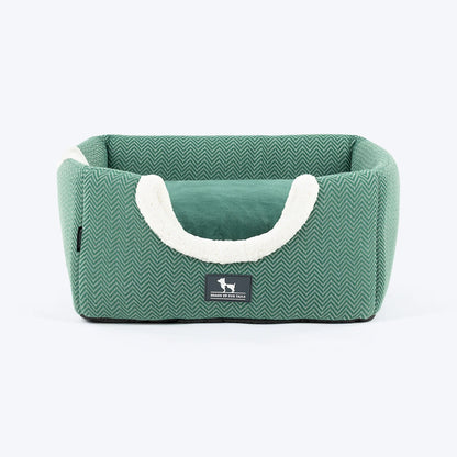 HUFT Furbulous Tent Bed For Dog - Green