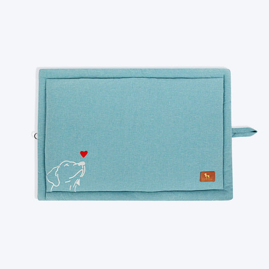 HUFT Sniff The Love Mat For Dog - Light Blue