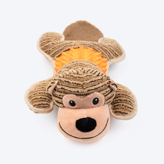 HUFT Chimpster Squeaky Chew & Cuddle Toy For Dog