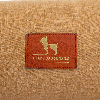 HUFT Flutter Of Love Lounger Bed For Dog - Light Brown