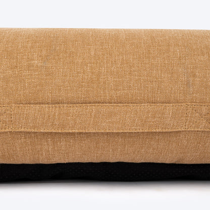 HUFT Flutter Of Love Lounger Bed For Dog - Light Brown