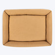 HUFT Flutter Of Love Lounger Bed For Dog - Light Brown