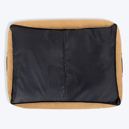 HUFT Flutter Of Love Lounger Bed For Dog - Light Brown