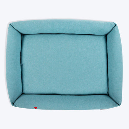 HUFT Sniff The Love Lounger Bed For Dog - Light Blue