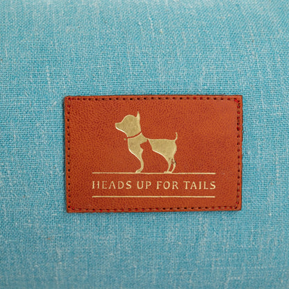 HUFT Sniff The Love Lounger Bed For Dog - Light Blue