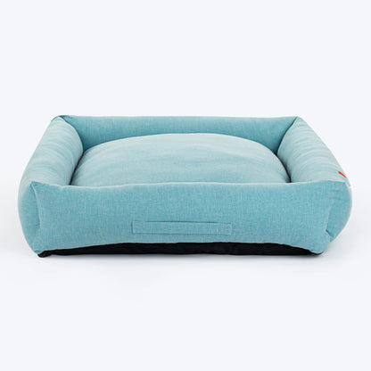 HUFT Sniff The Love Lounger Bed For Dog - Light Blue