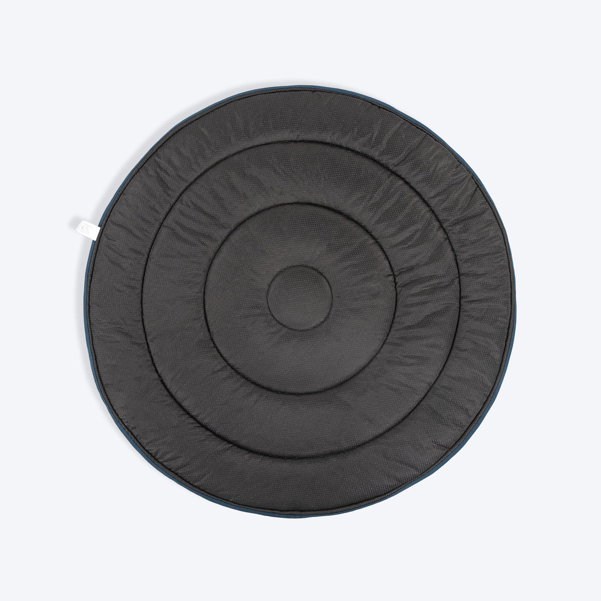 HUFT Dogs in Bloom Circular Dog Mat - Navy - M