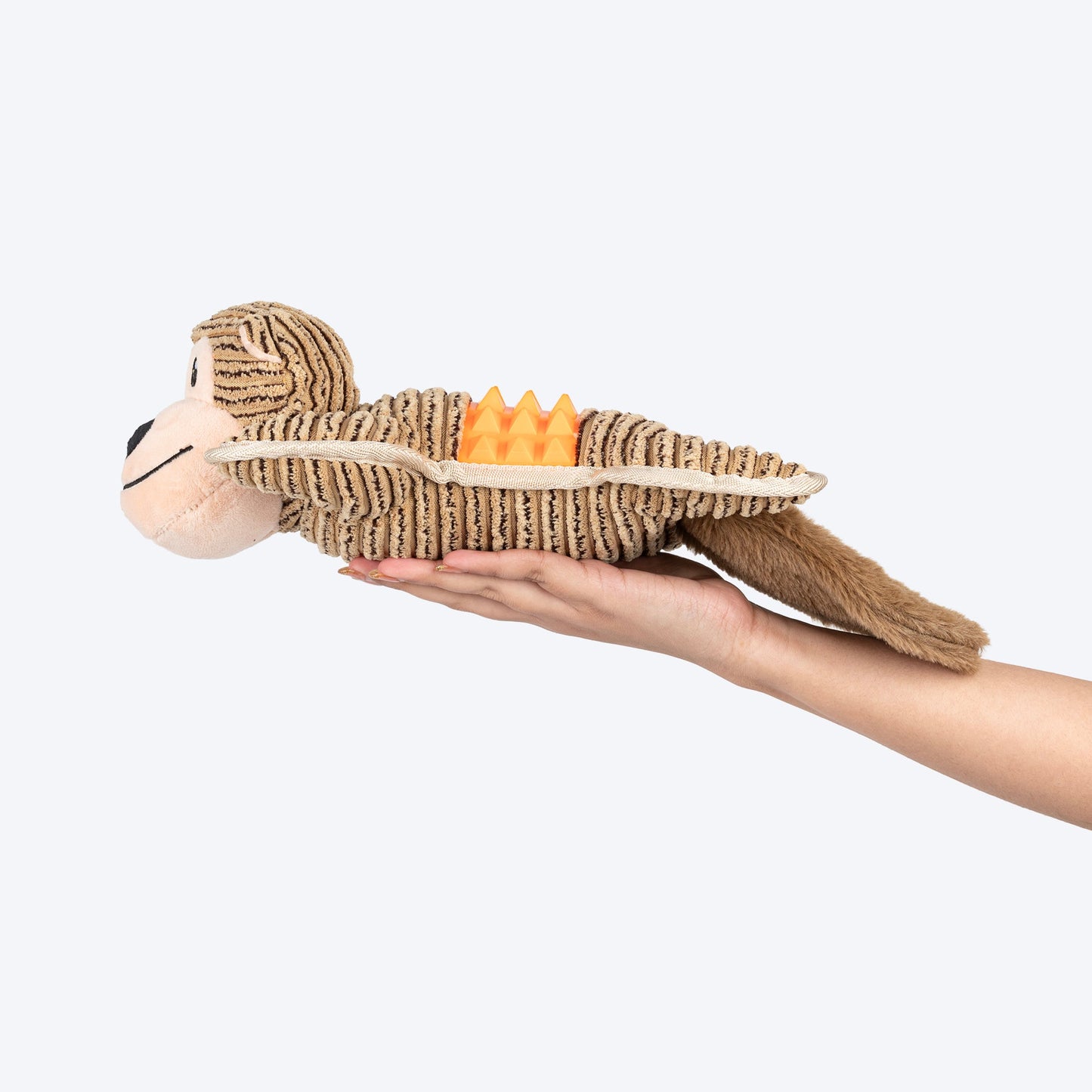 HUFT Chimpster Squeaky Chew & Cuddle Toy For Dog