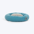 HUFT Dreamy Donut Bed For Cat and Puppy - Teal & Grey