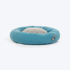 HUFT Dreamy Donut Bed For Cat and Puppy - Teal & Grey
