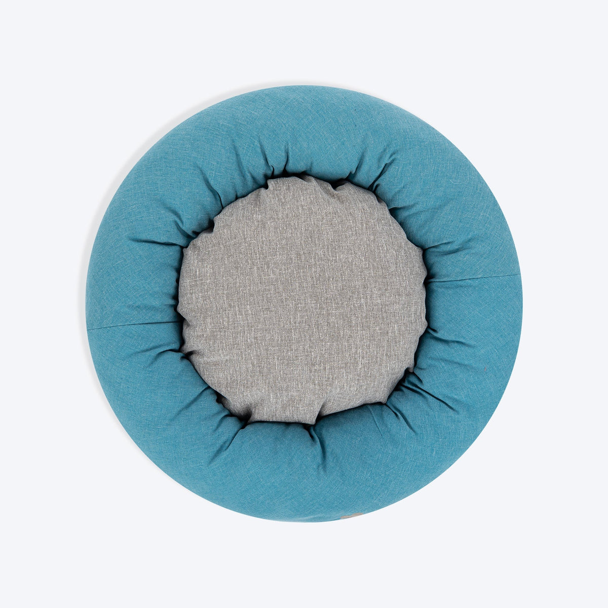 HUFT Dreamy Donut Bed For Cat and Puppy - Teal & Grey