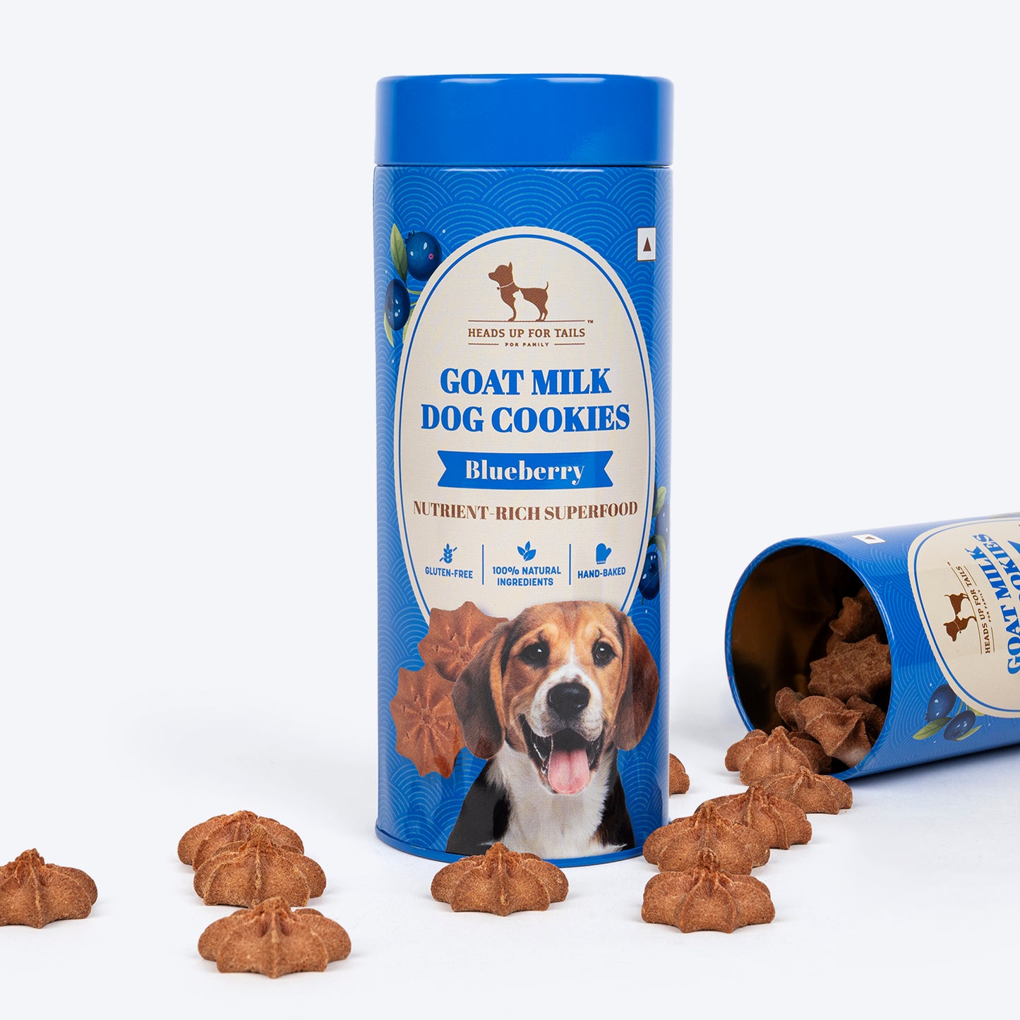 HUFT Goat Milk Cookies For Dog - Blueberries - 200 gm