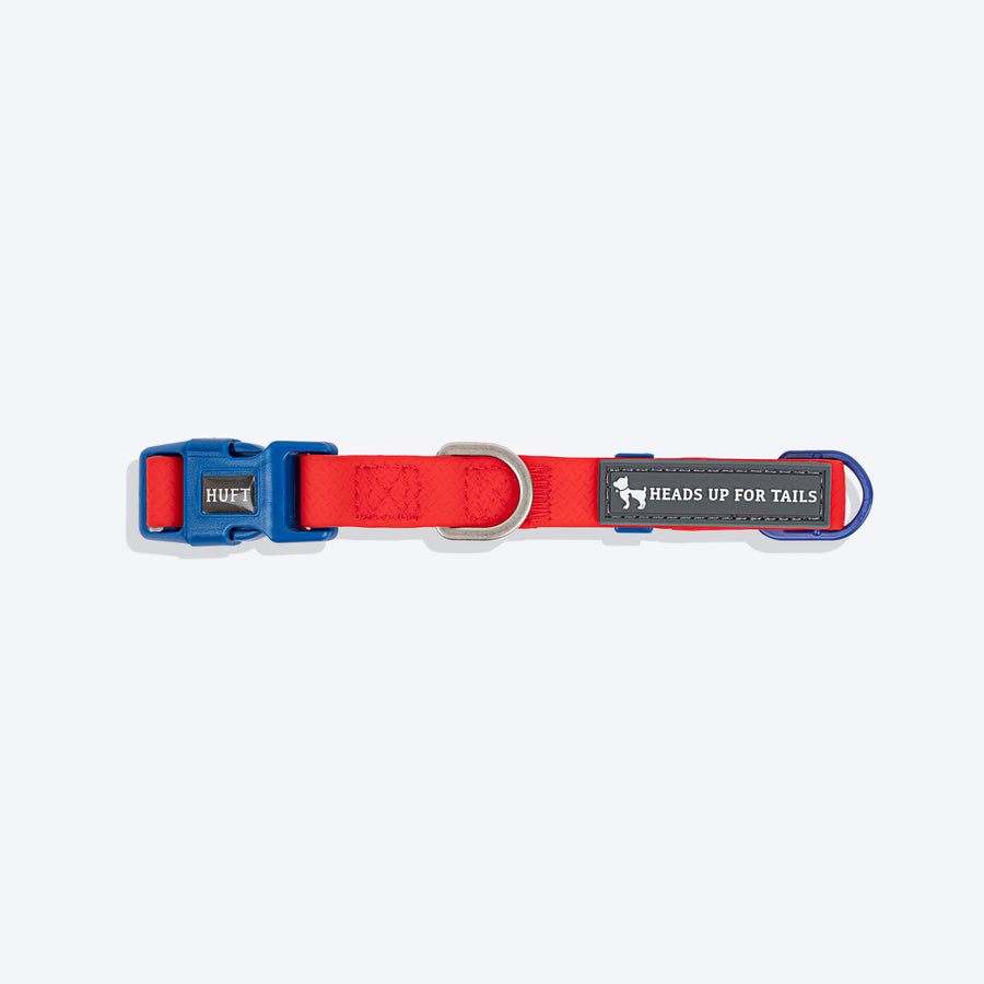 HUFT Impression Waterproof Collar For Dog - Red