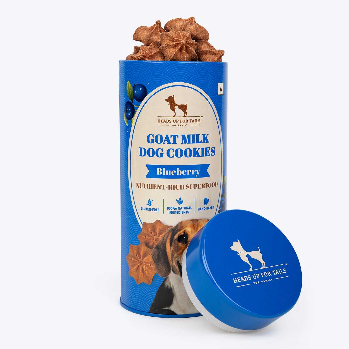 HUFT Goat Milk Cookies For Dog - Blueberries - 200 gm