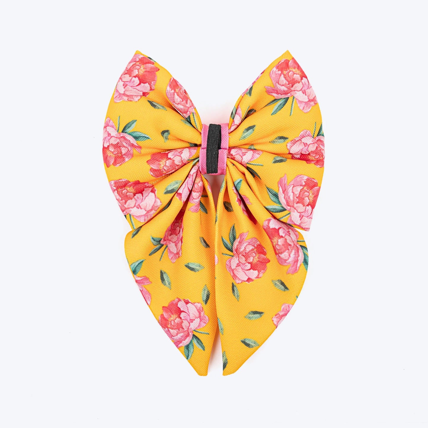 HUFT Blush Bloom Lady Bow Tie For Dog - Yellow