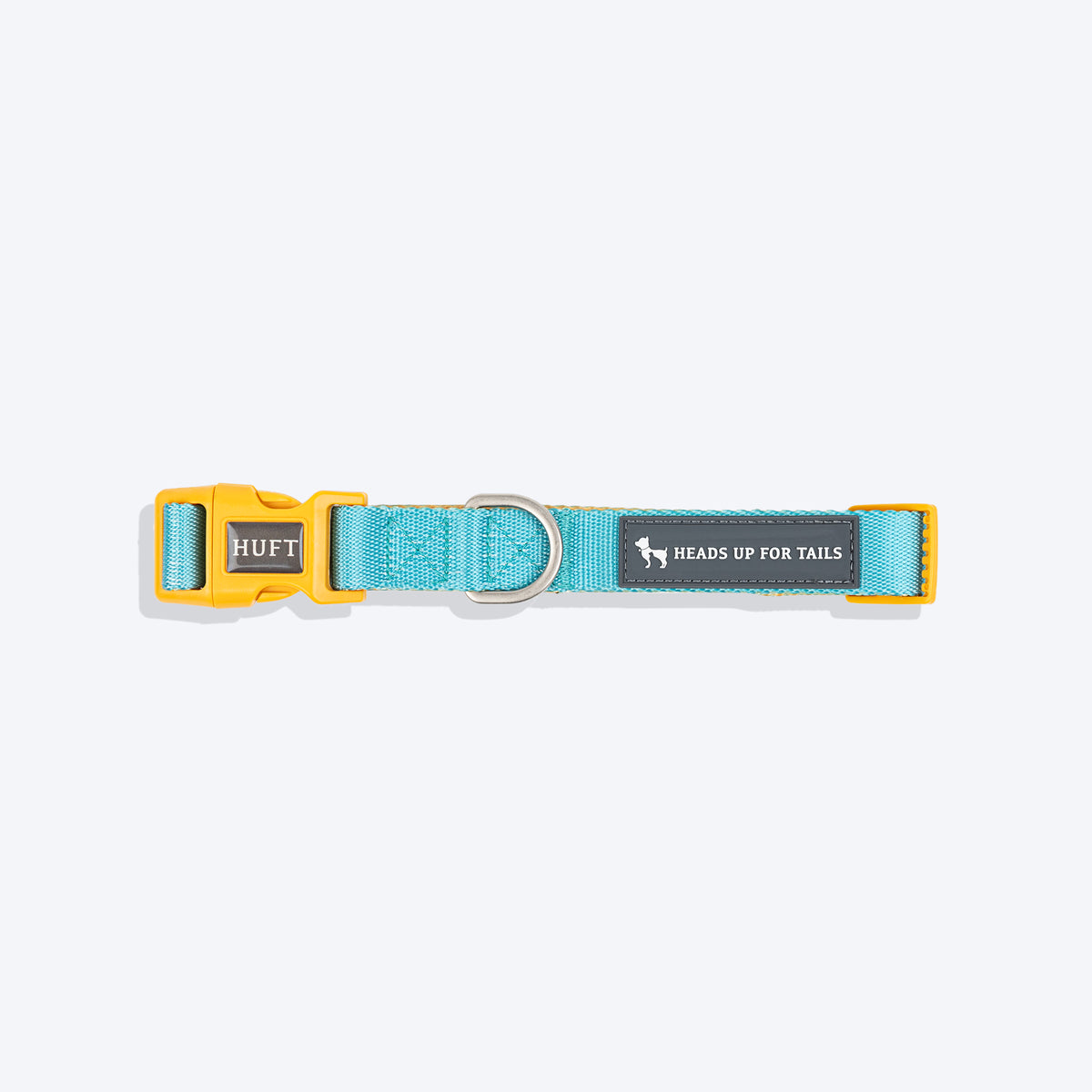 HUFT Dichromatic Collar For Dog - Turquoise & Orange