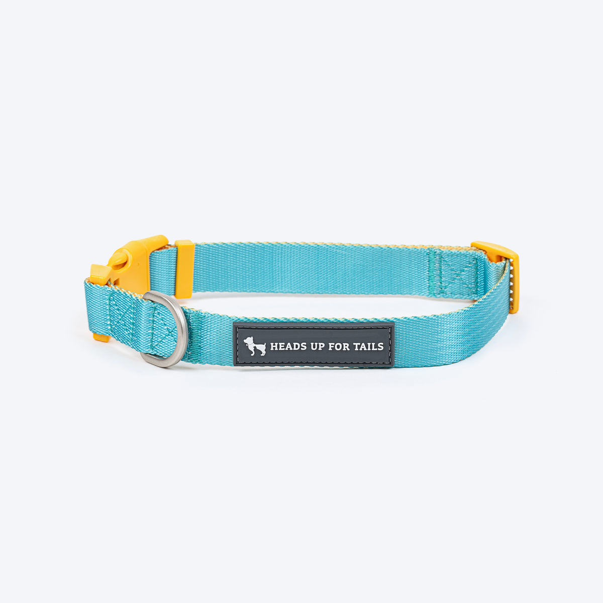 HUFT Dichromatic Collar For Dog - Turquoise & Orange