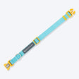HUFT Dichromatic Collar For Dog - Turquoise & Orange