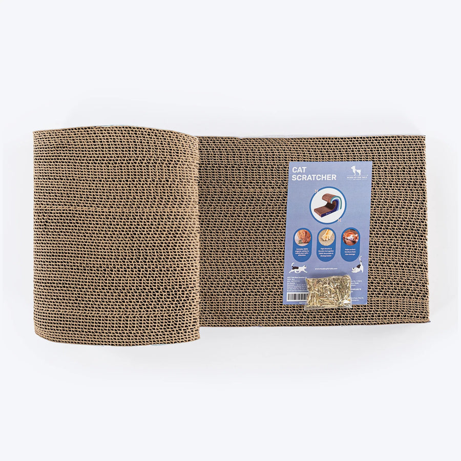 HUFT Tidal Wave Scratcher For Cat - Blue
