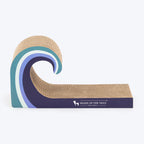 HUFT Tidal Wave Scratcher For Cat - Blue