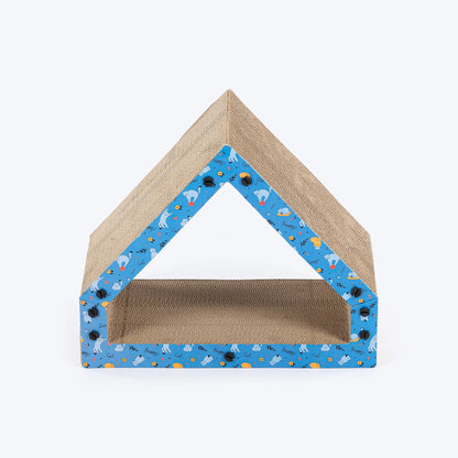 HUFT Kittypeak Scratcher For Cat - Blue
