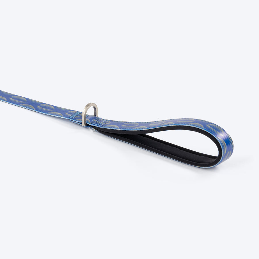 HUFT Oval Opulence Waterproof Leash For Dog - Blue