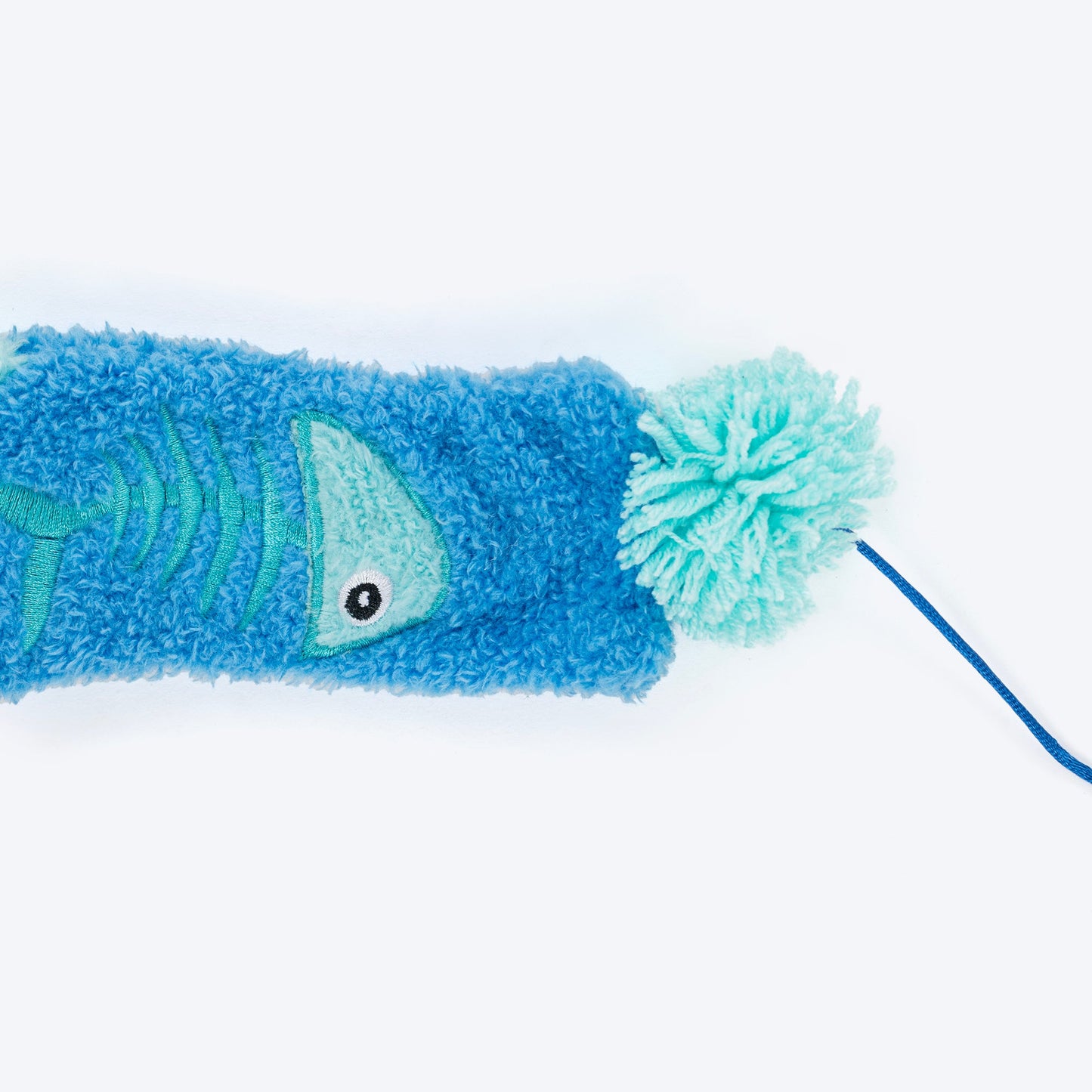 HUFT Fishin' Socks Teaser Wand Toy With Catnip For Cat