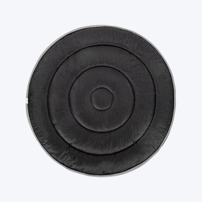 HUFT Doodle Den Round Mat For Dog & Cat - Grey