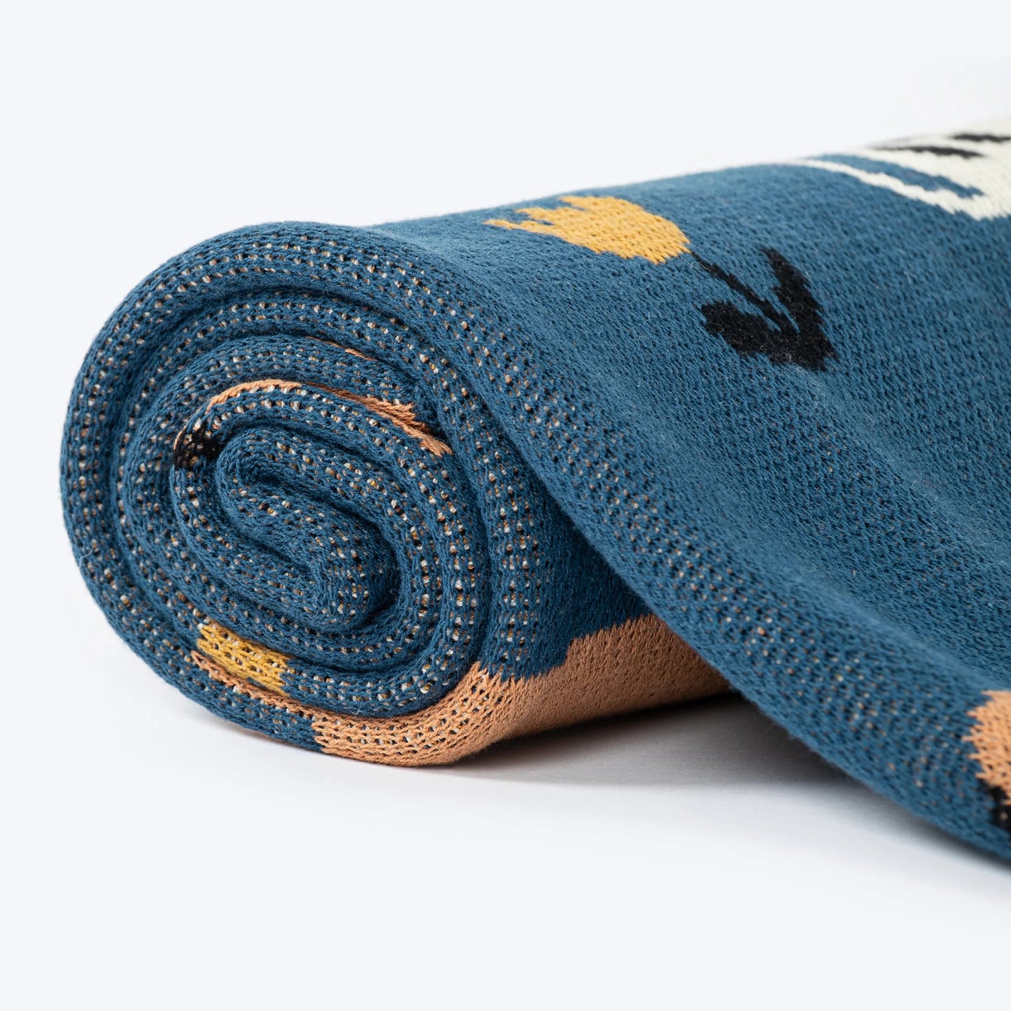 HUFT Bark & Bloom Blanket For Dog - Blue