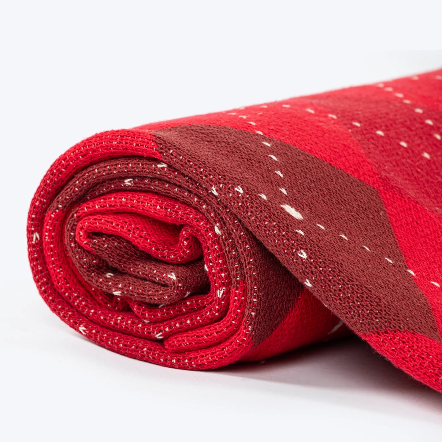 HUFT Cuddle Checks Blanket For Dog & Cat - Red