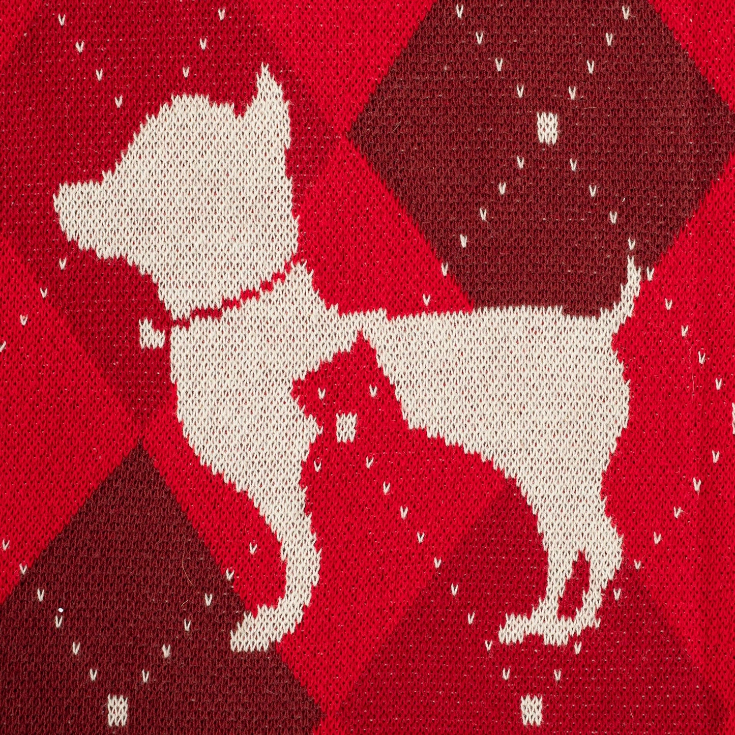 HUFT Cuddle Checks Blanket For Dog & Cat - Red