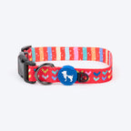 HUFT Heart To Heart Collar For Dog - Red