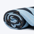 HUFT Cuddle Checks Blanket For Dog & Cat - Blue