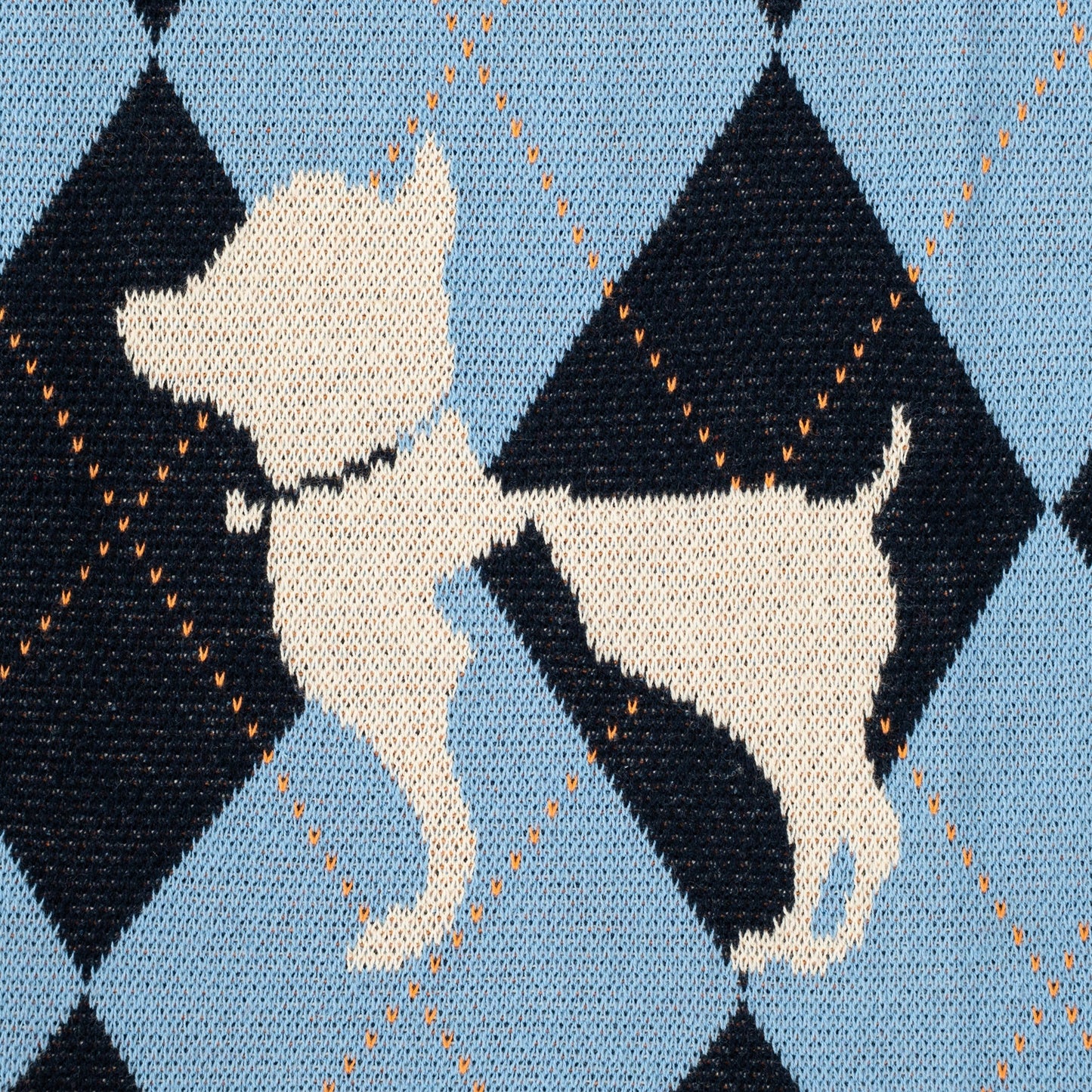 HUFT Cuddle Checks Blanket For Dog & Cat - Blue