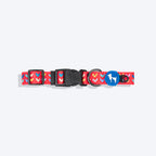 HUFT Heart To Heart Collar For Dog - Red