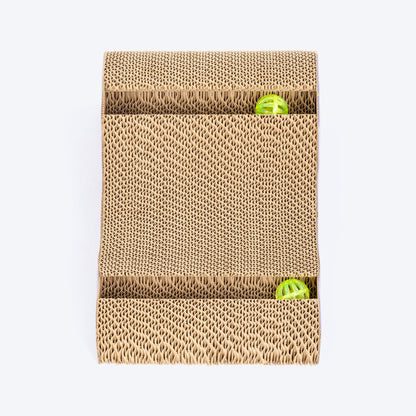 HUFT Wavy Whiskers Cat Scratcher