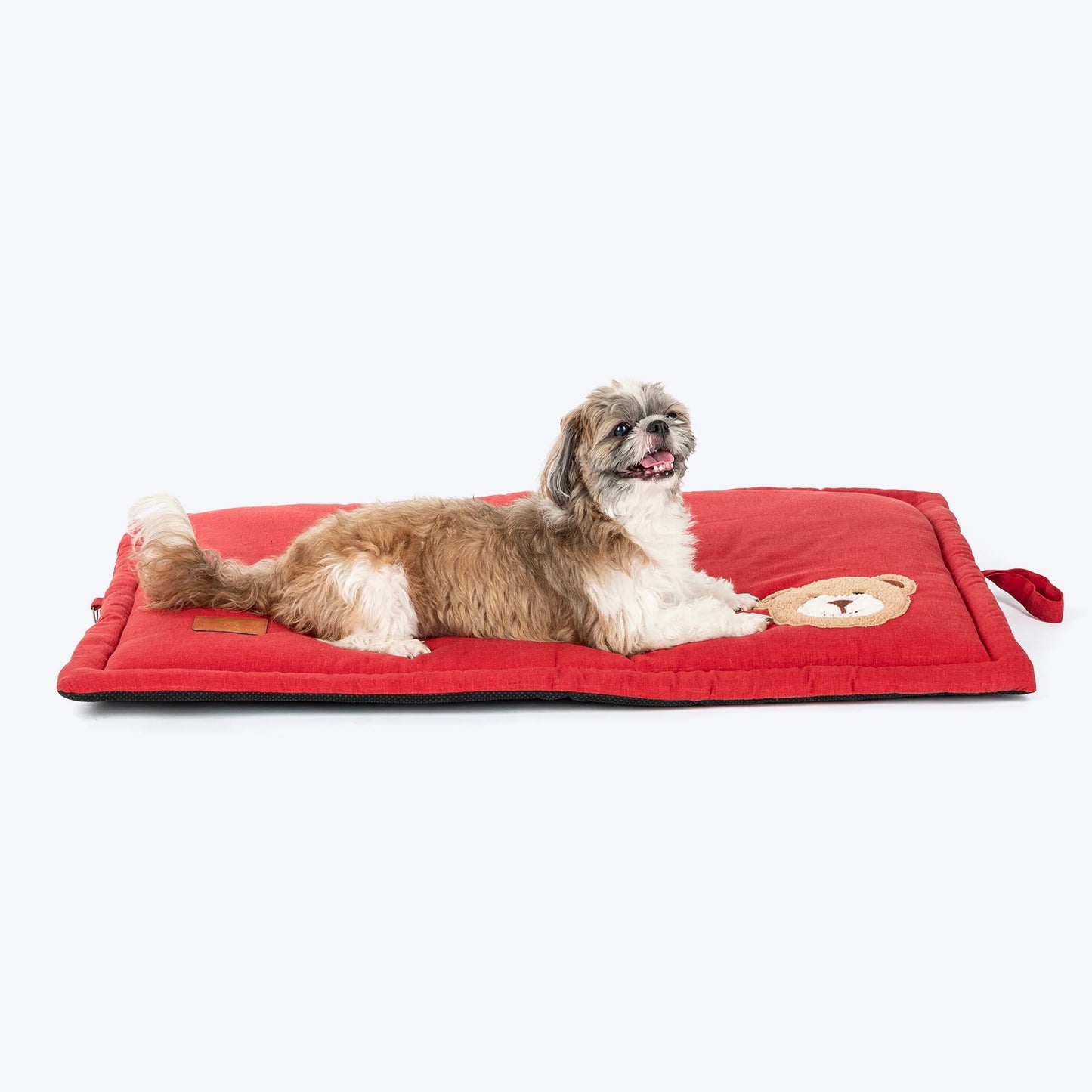 HUFT Snuggle Bear Mat For Dog - Red