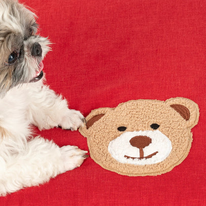 HUFT Snuggle Bear Mat For Dog - Red