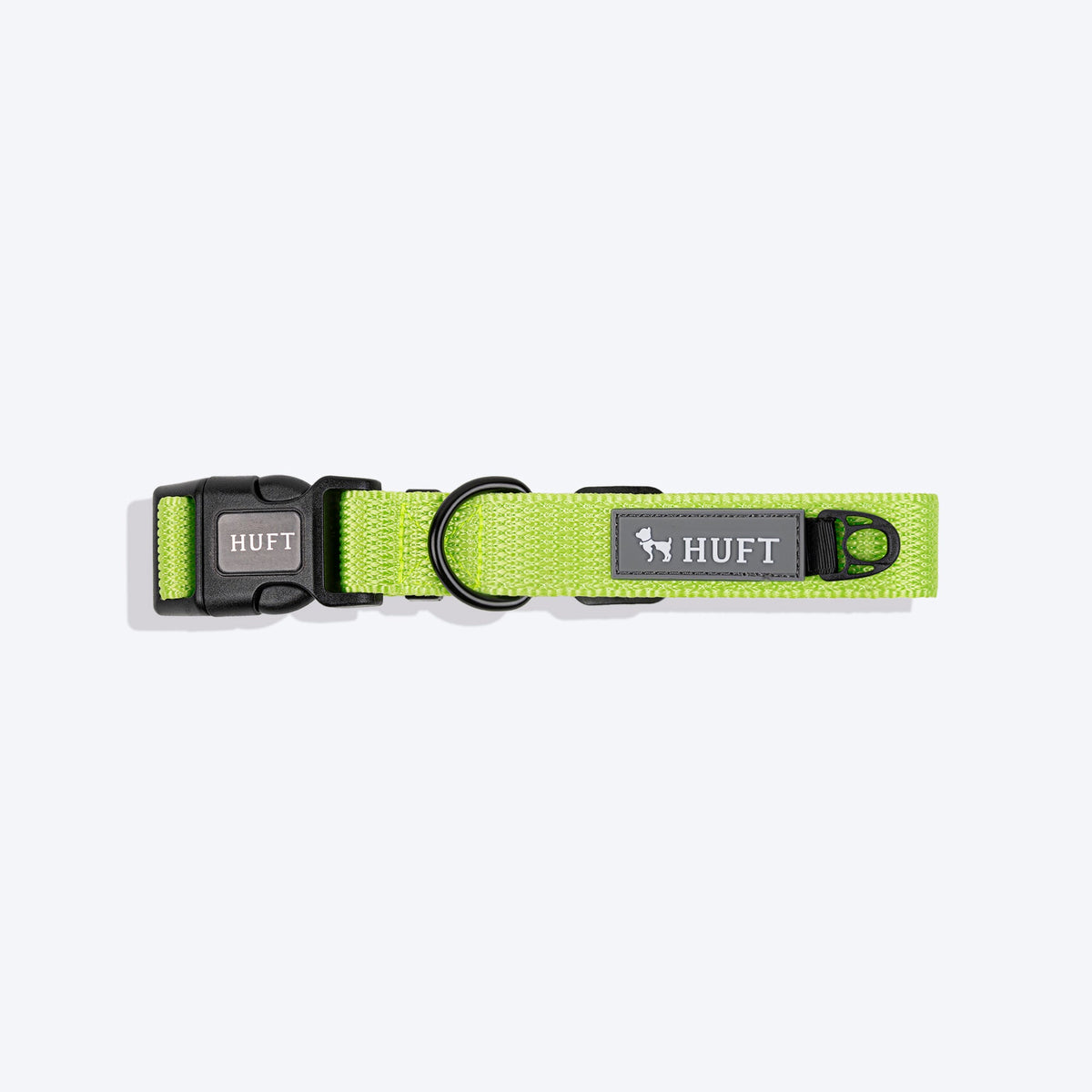HUFT Basics Dog Collar - Neon Green_05
