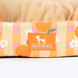 HUFT Tangy Blossoms Tent Bed For Cats - Orange
