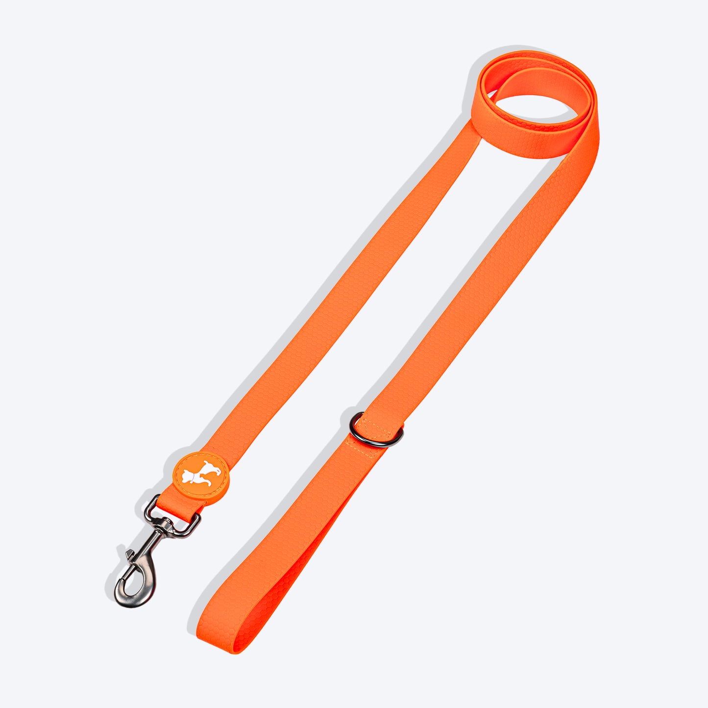 HUFT Hive Harmony Waterproof Collar And Leash Set For Dog - Orange