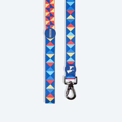 HUFT Prism Patterns Leash For Dog - Blue