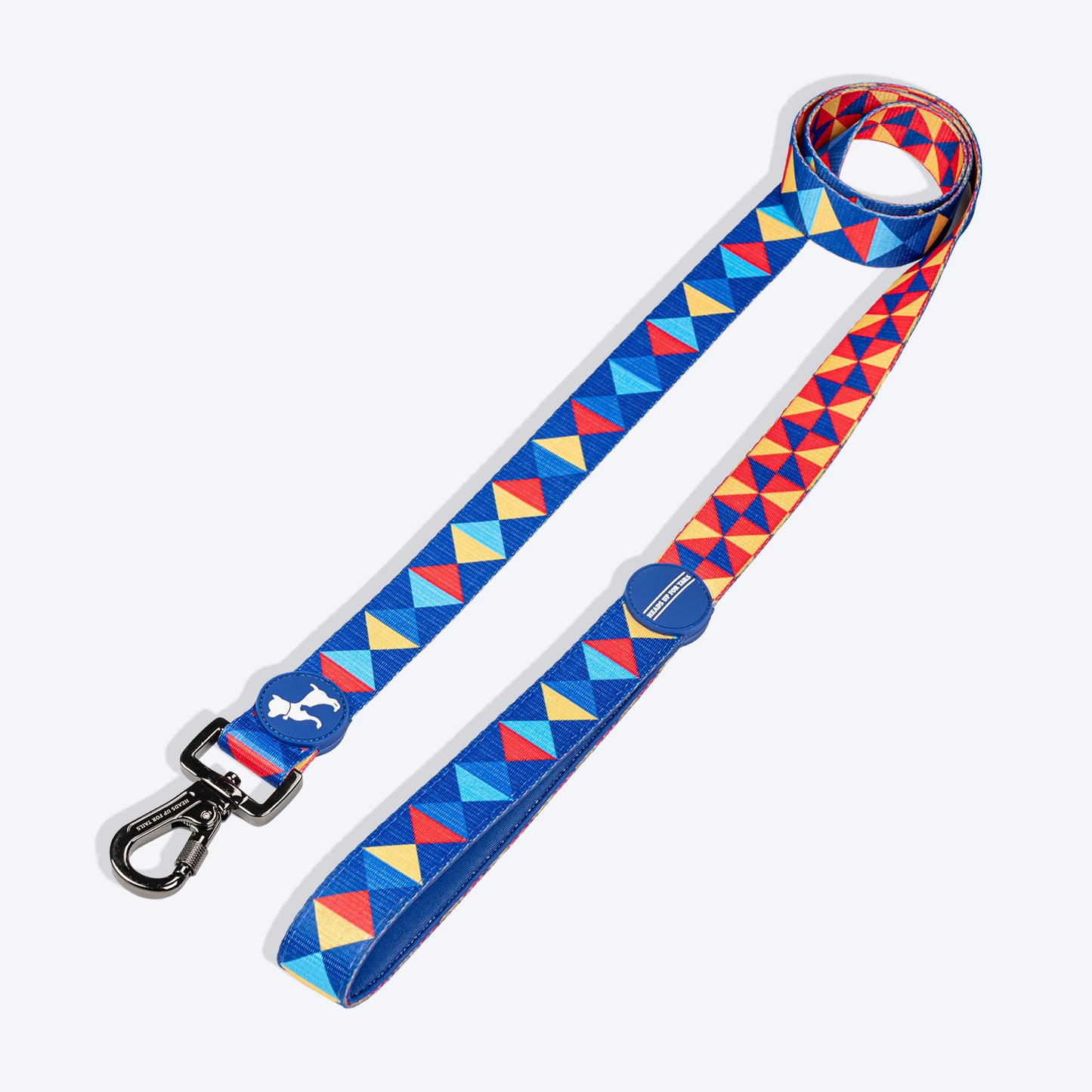 HUFT Prism Patterns Leash For Dog - Blue