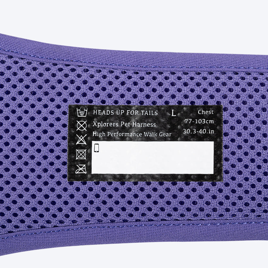 HUFT Xplorers Harness For Dog - Purple