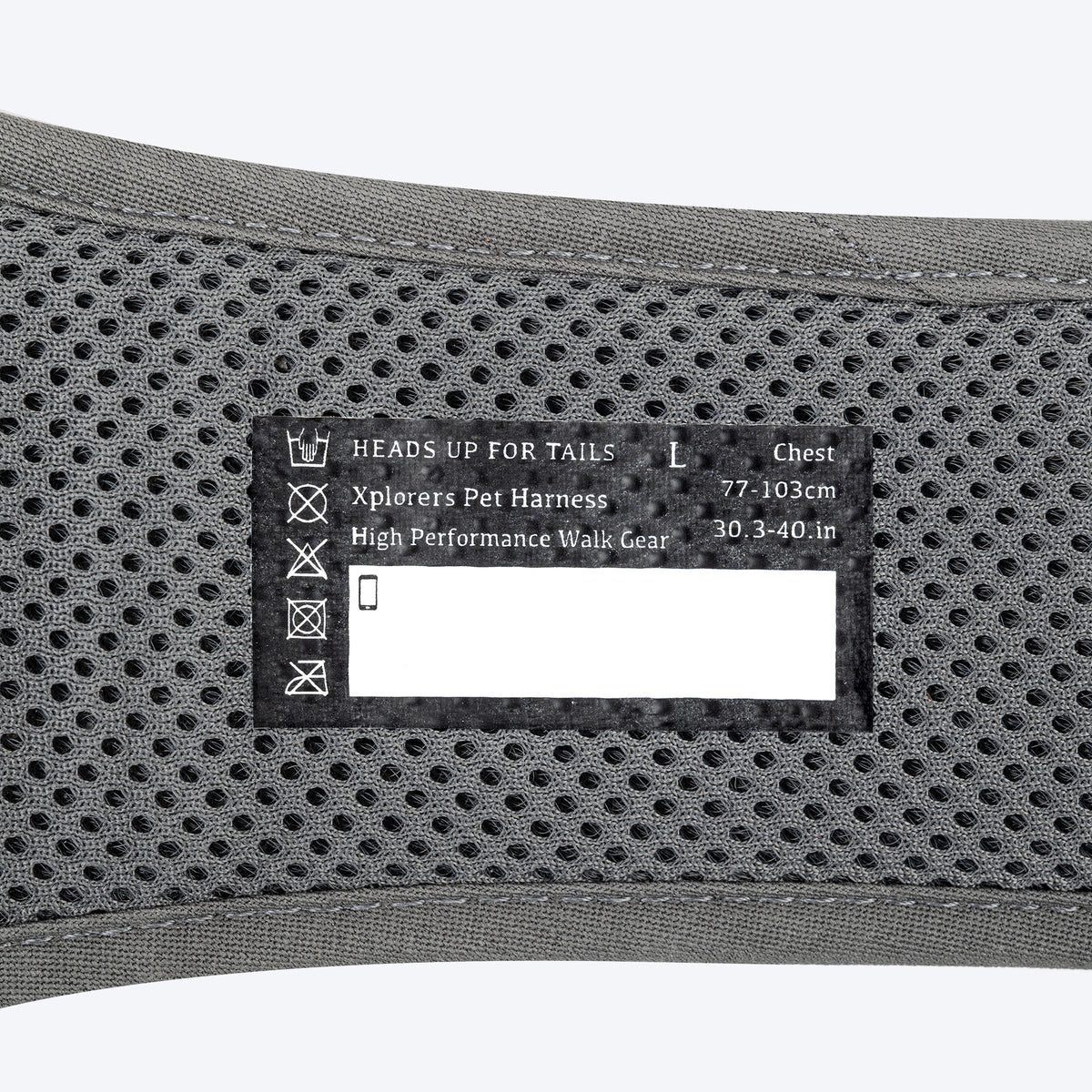 HUFT Xplorers Harness For Dog - Grey