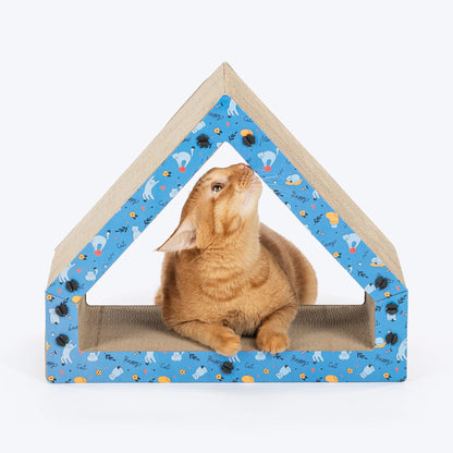 HUFT Kittypeak Scratcher For Cat - Blue