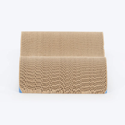 HUFT Purrwave Scratcher For Cat - Blue